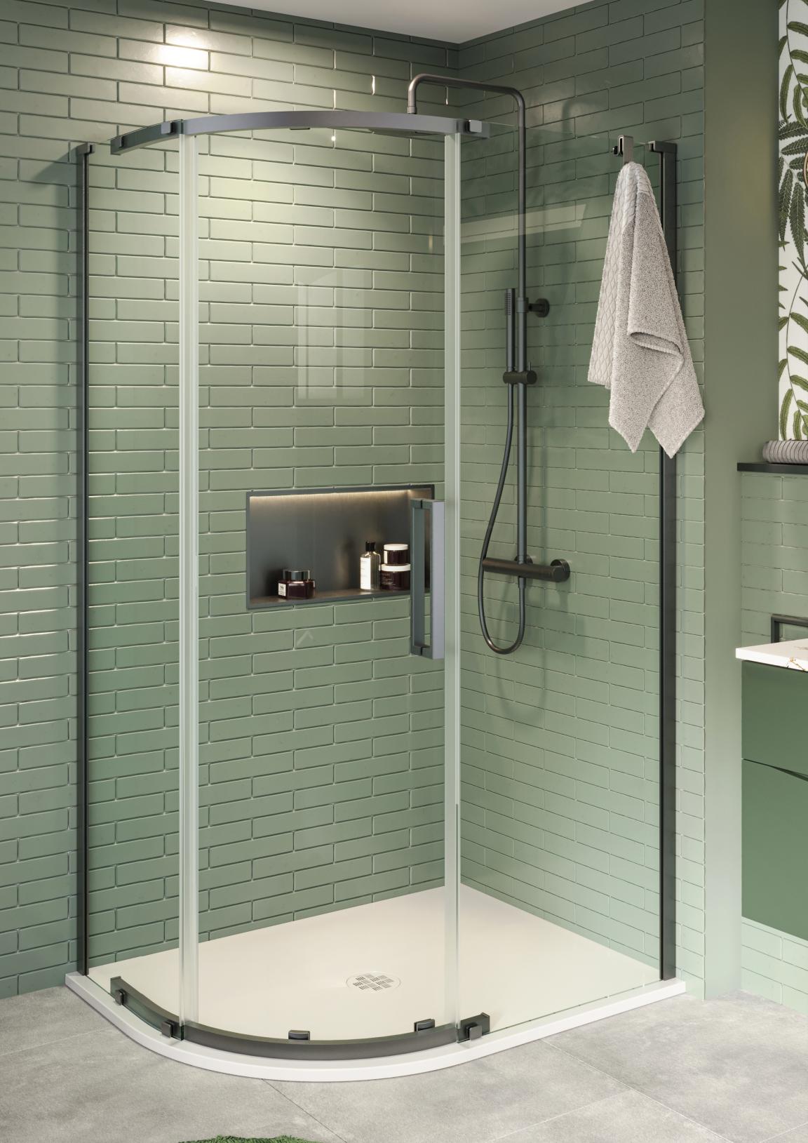 Crosswater puts a stylish spin on showering for contemporary bathroom interiors.