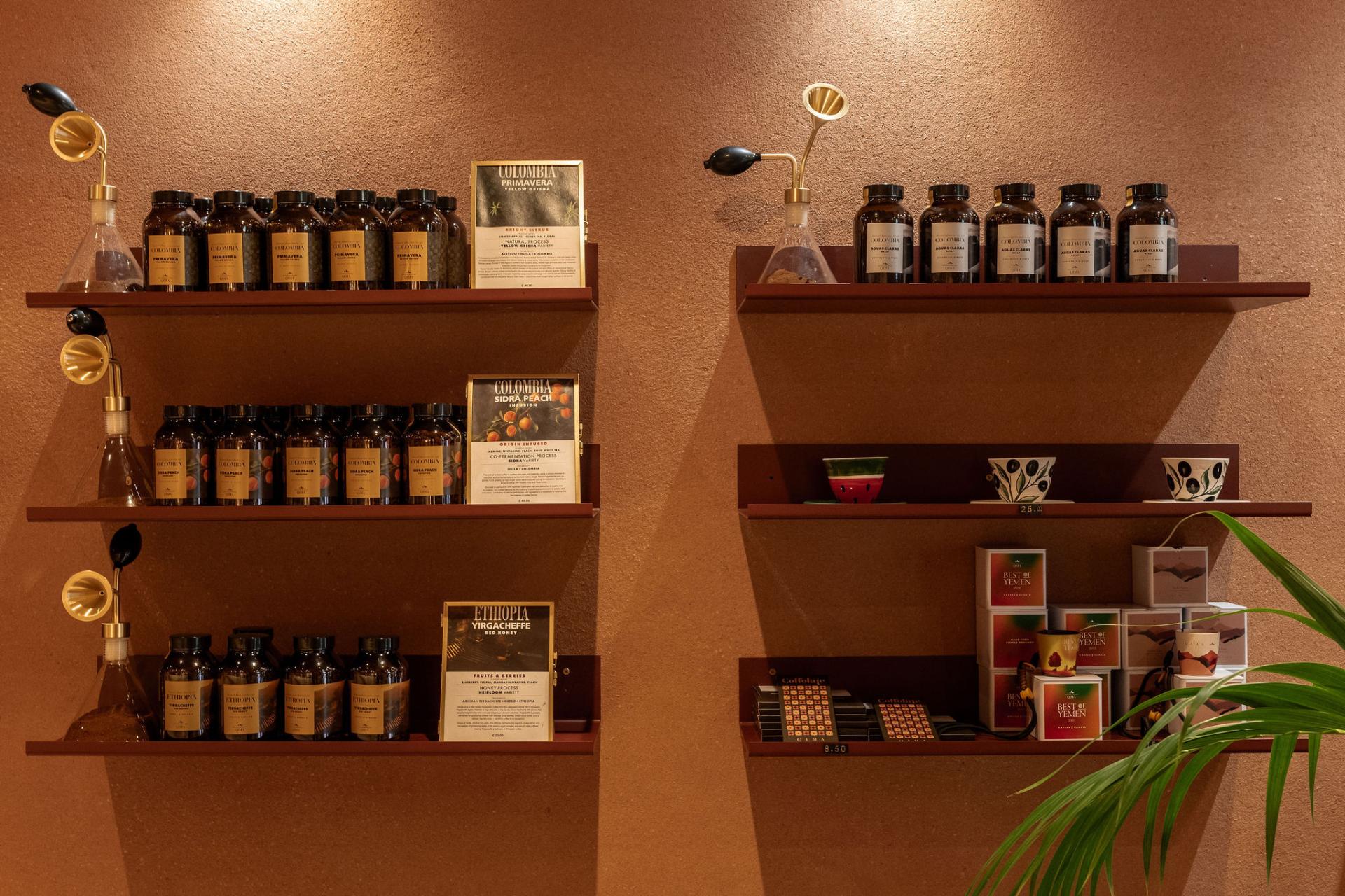 DLSM Studio transforms Qima Café’s second location in the heart of London's Covent Garden.