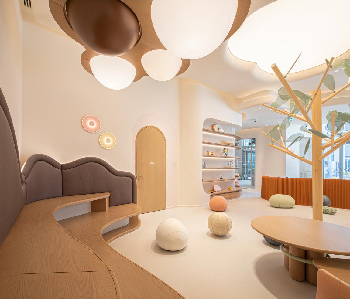 Explore Roar's groundbreaking LEED Gold Certified Montessori environment for PIF Daycare Centre in Riyadh.