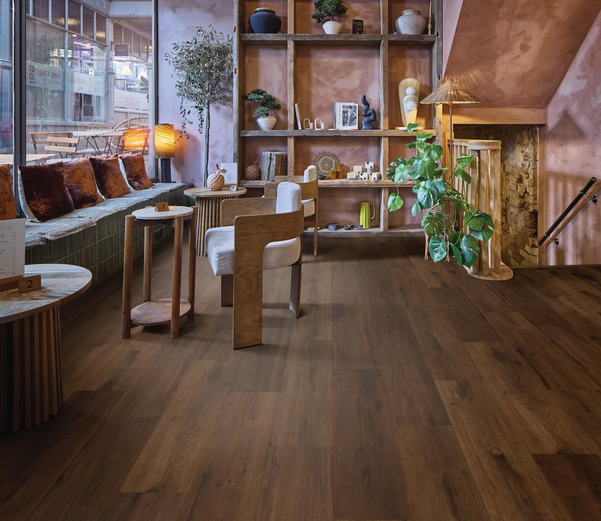 Karndean Designflooring's new Opus collection combines slip resistance practicality with beauty of nature.