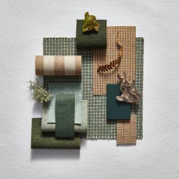Camira's Monochrome Sett II: A sophisticated, conscious fabric collection.     