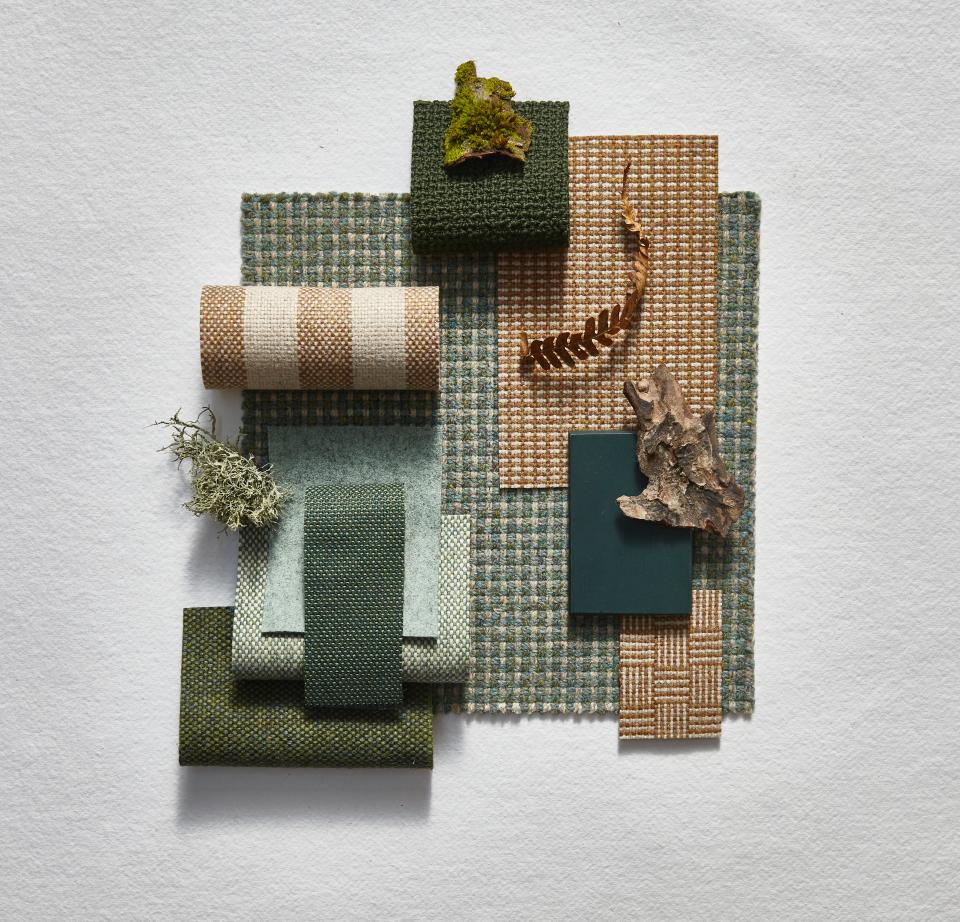 Camira's Monochrome Sett II: A sophisticated, conscious fabric collection.     
