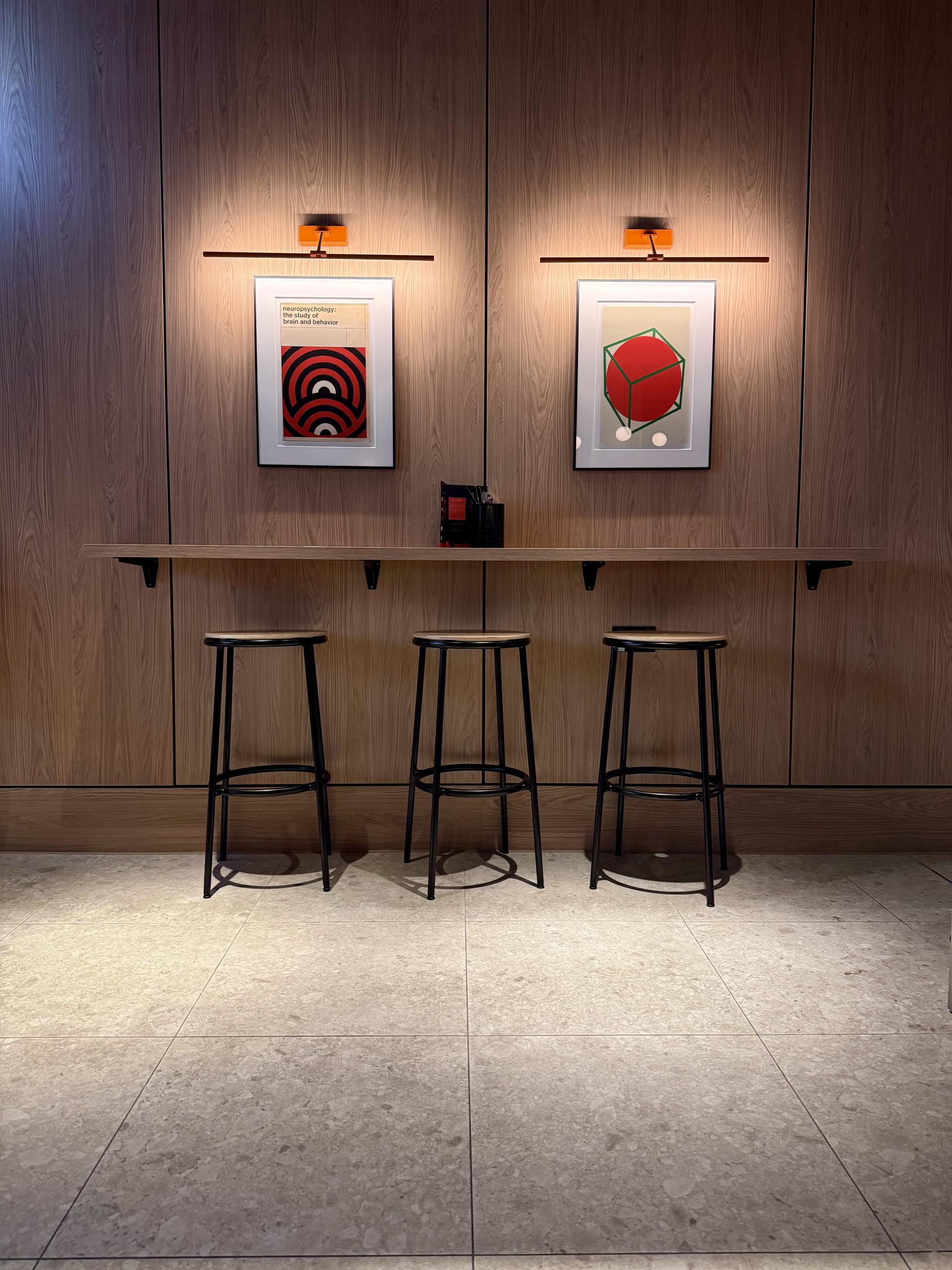 Vibrant tiles by Waxman Architectural feature at Vita Group's House of Social. 