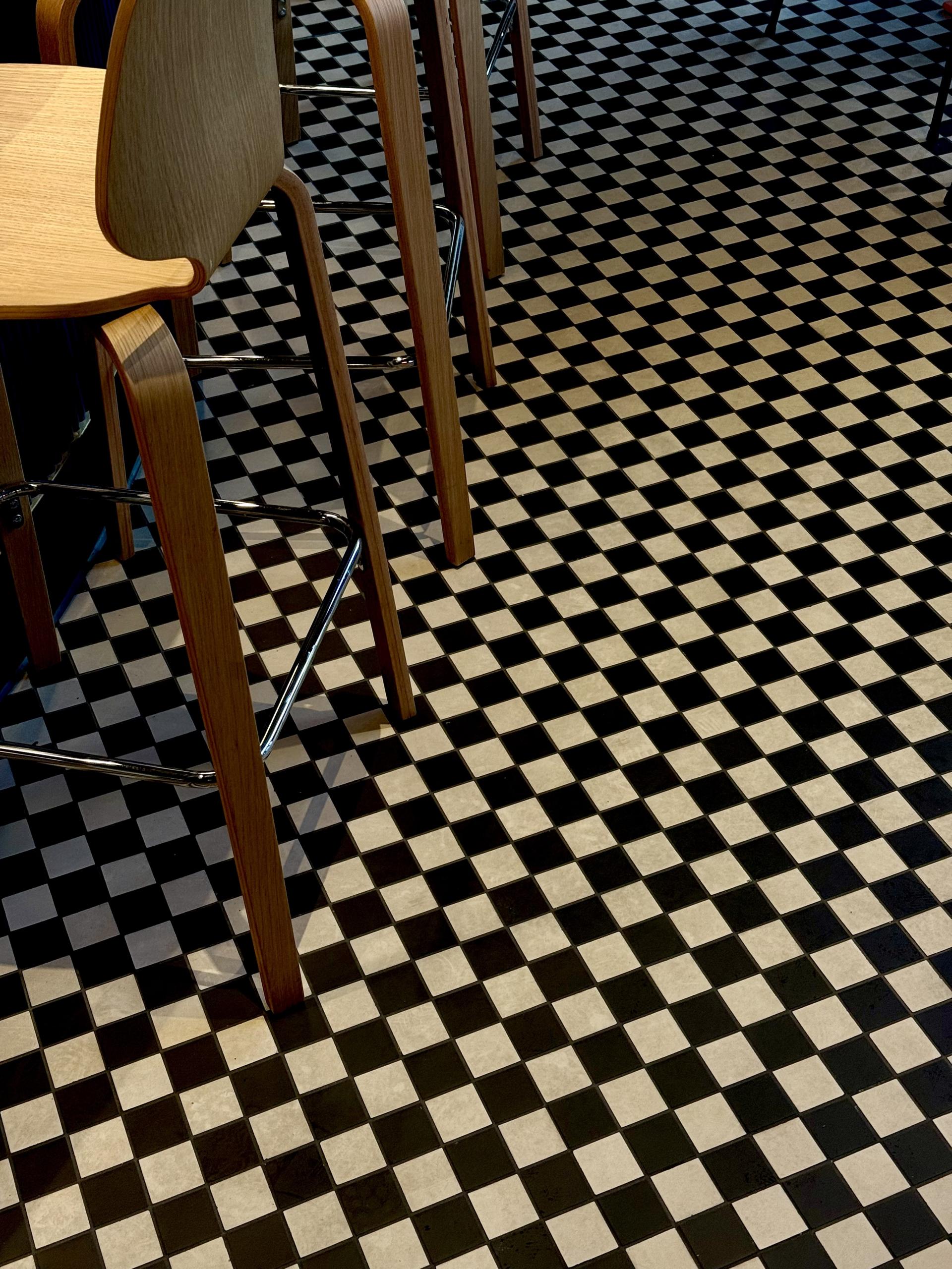 Vibrant tiles by Waxman Architectural feature at Vita Group's House of Social. 