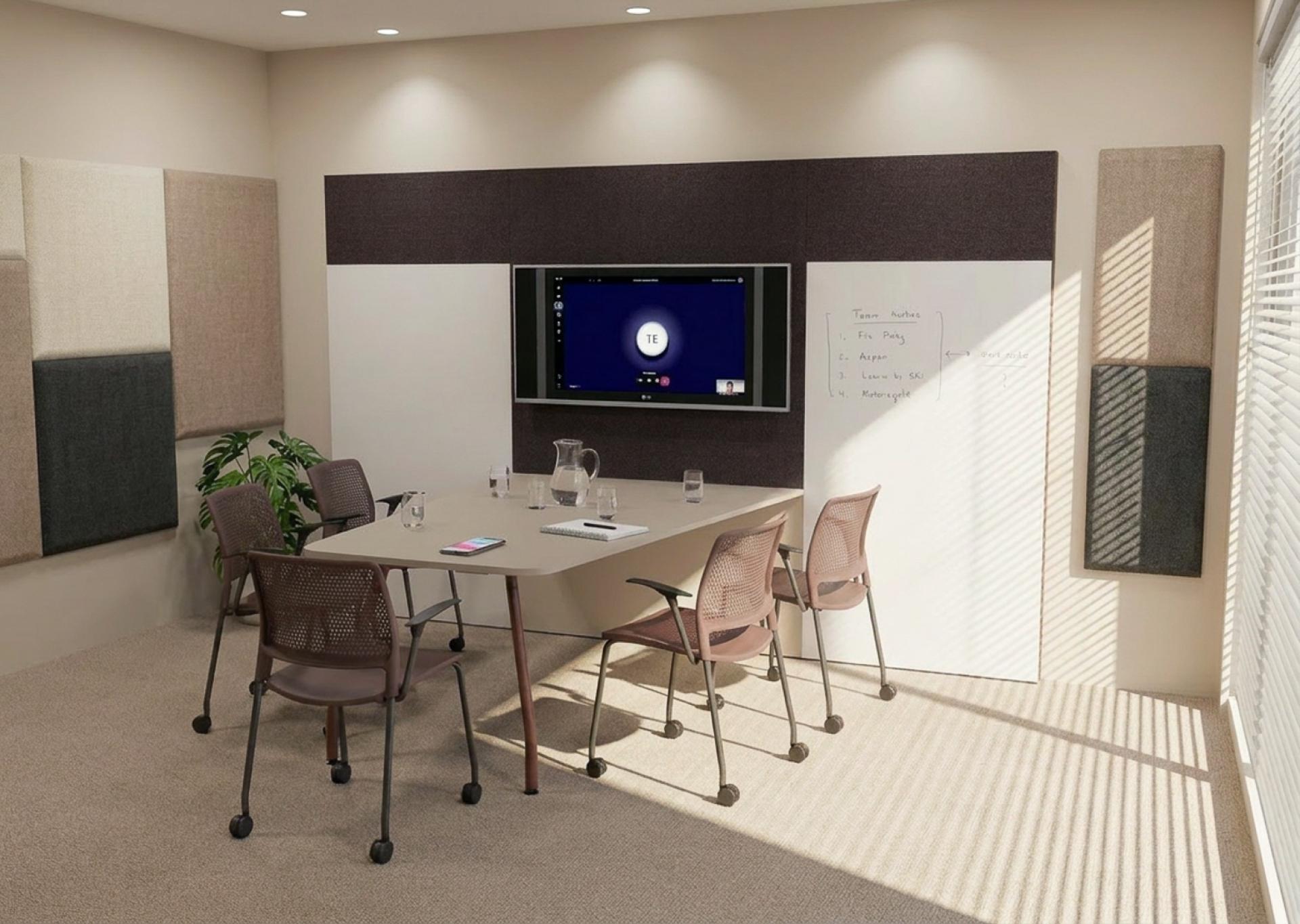 KI introduces Arkus Workwall: A versatile modular system for workplace and education settings.