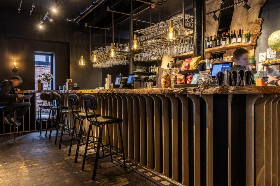 Single London Plane tree sits at the heart of new Smoke Knutsford by Up North Architects.