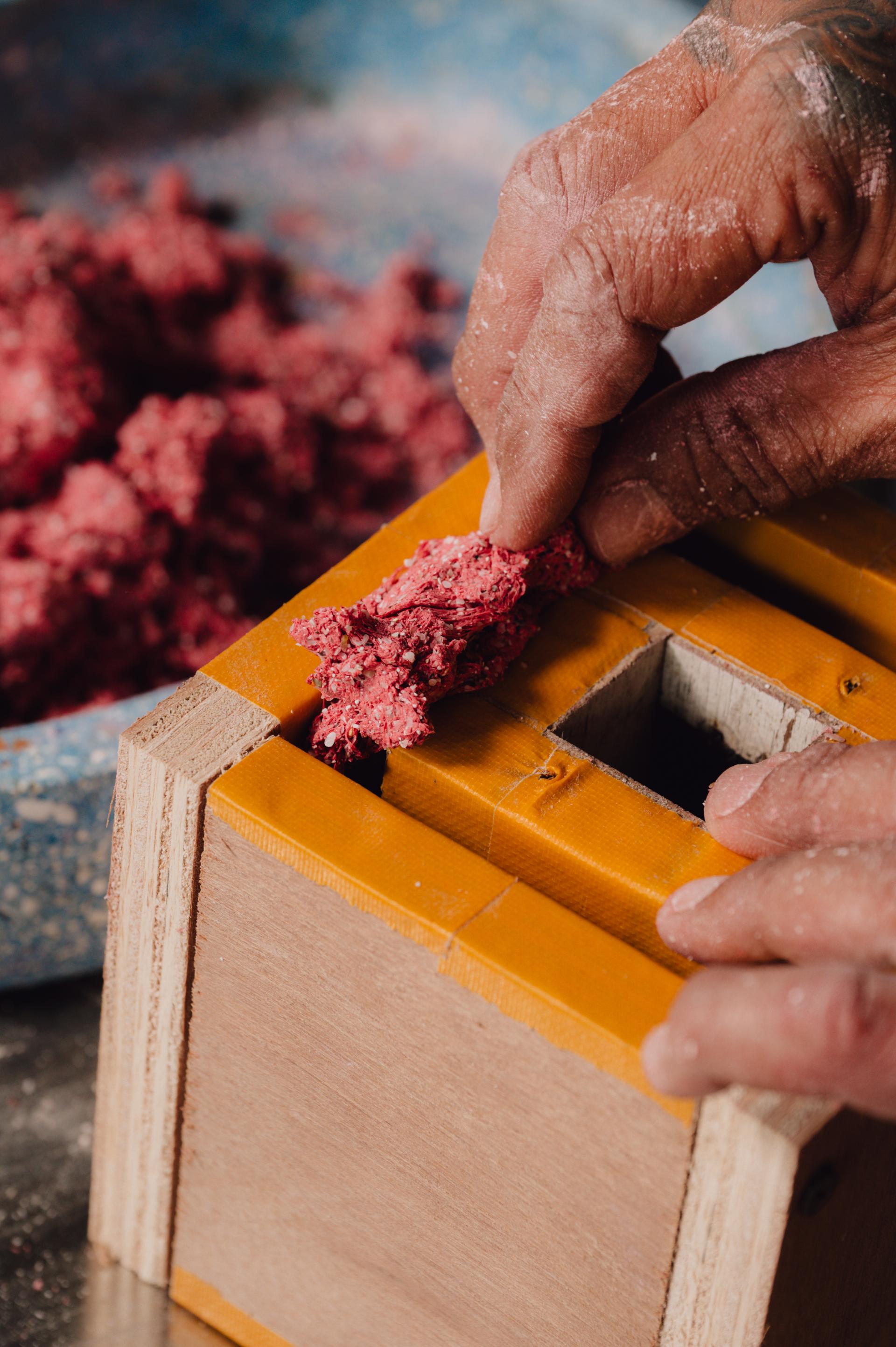 WASTED re-imagines local waste-streams for community crafted homewares.