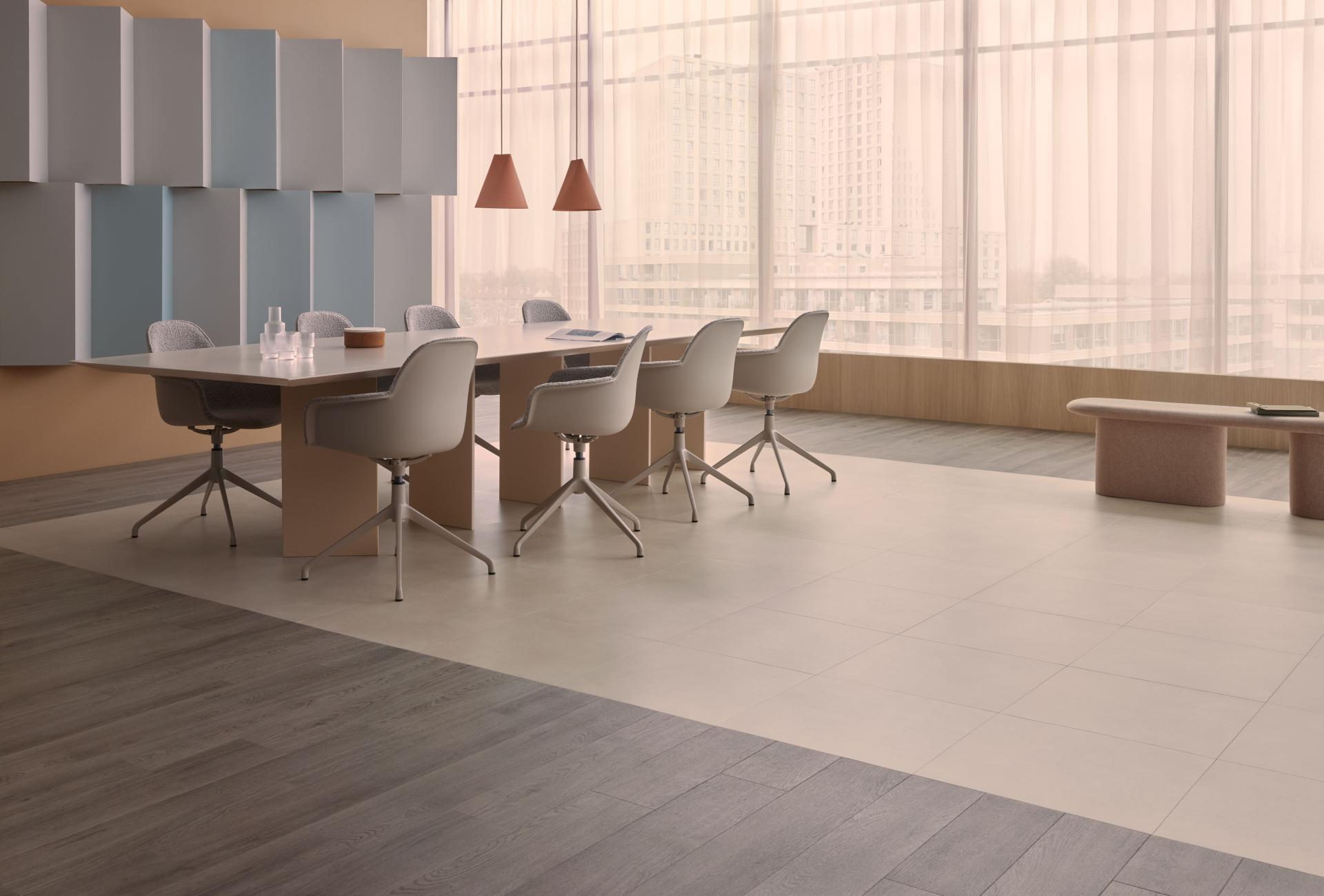 Acoustic performance meets contemporary LVT design in Forbo’s ‘all-in-one’ Allura Decibel update.