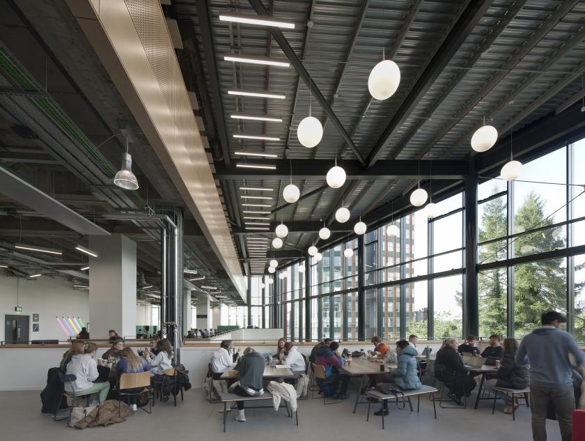 BDP marries old and new for Learning and Teaching Building at the University of Strathclyde City Centre Campus.