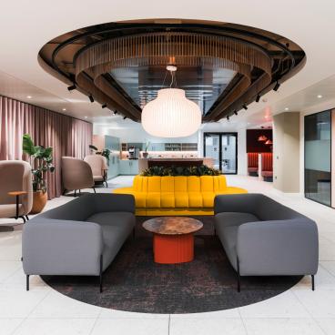 SpaceInvader unveils Manchester office for multinational law firm Pinsent Masons.