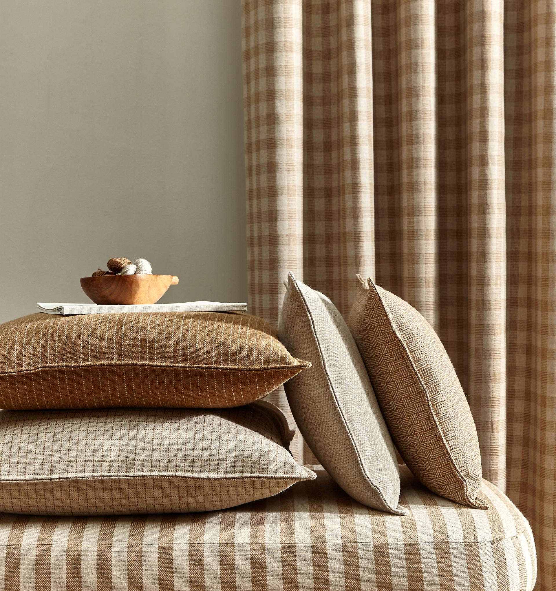 Camira's Monochrome Sett II: A sophisticated, conscious fabric collection.