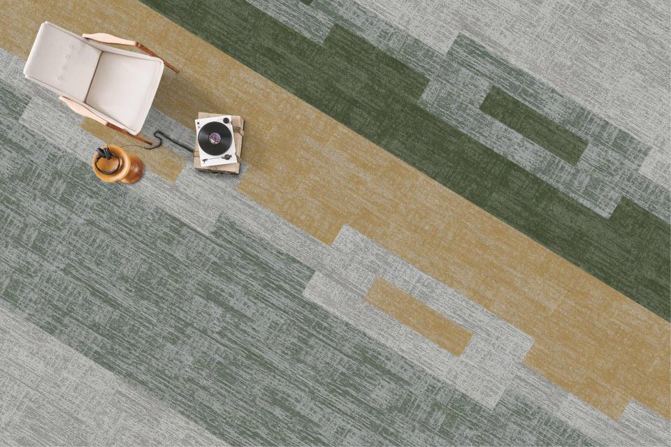 Milliken presents Major Frequency 2.0 - a floor plank collection reenergised with a new design, new colours and new yarn.