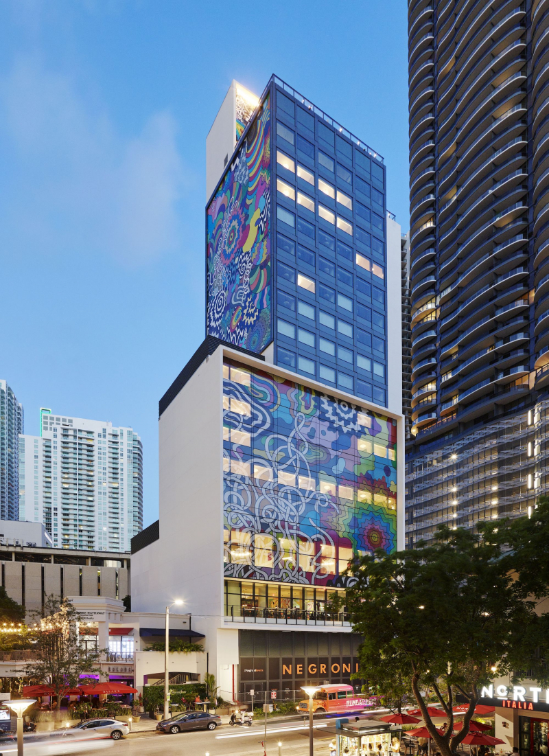 citizenM makes its dazzling debut in Miami, Florida. Material Source