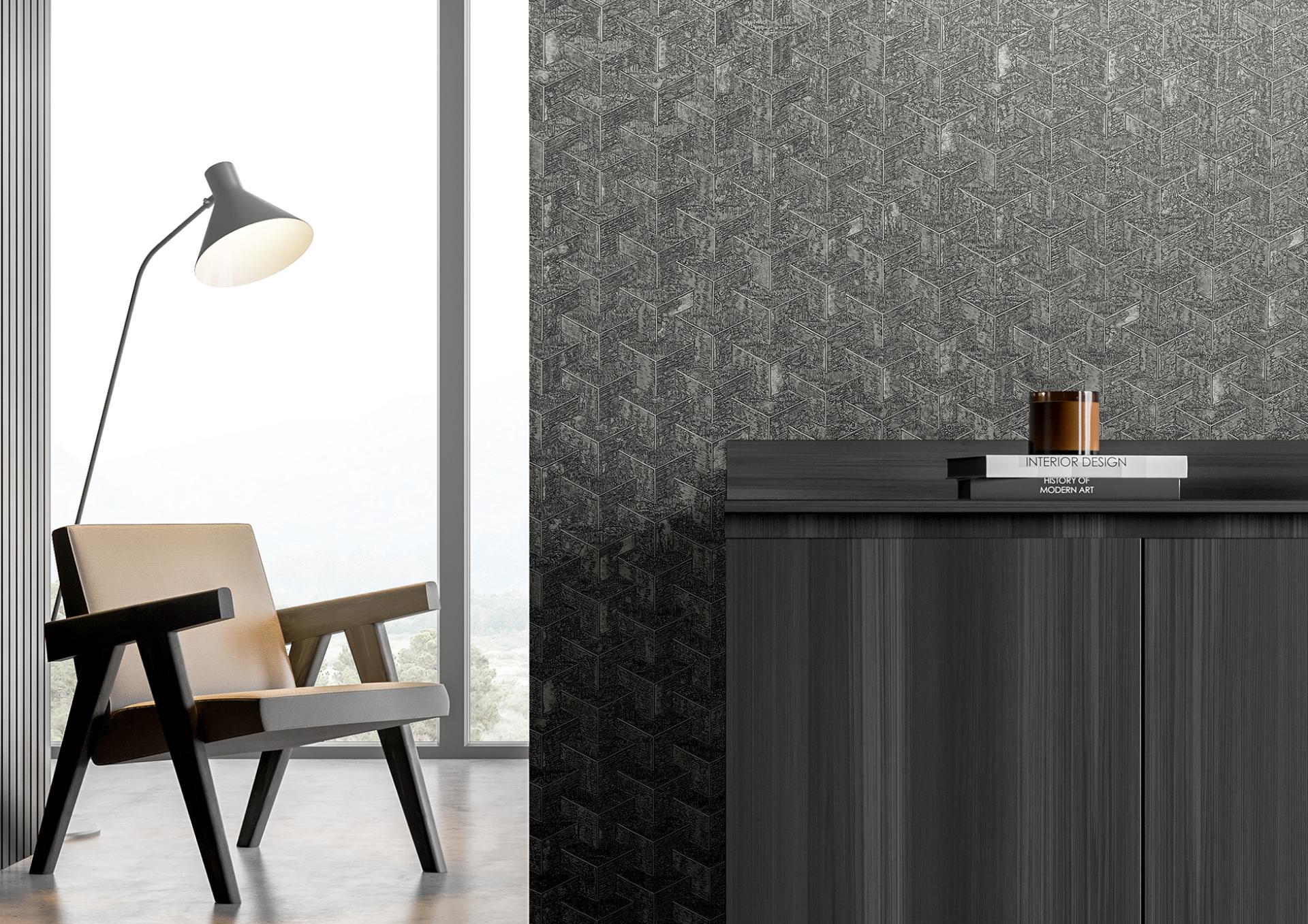 Atrium & Muslin: Two new designs from Muraspec.