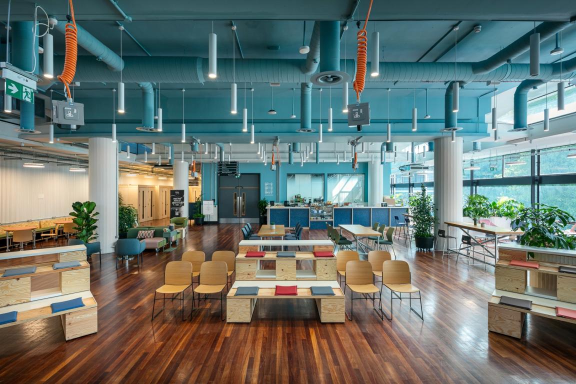 SpaceInvader reimagines Manchester's Renold Building for Bruntwood SciTech.