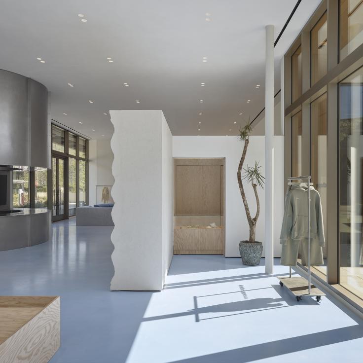 London-based design studio Brinkworth crafts interiors for Madhappy store in Malibu.