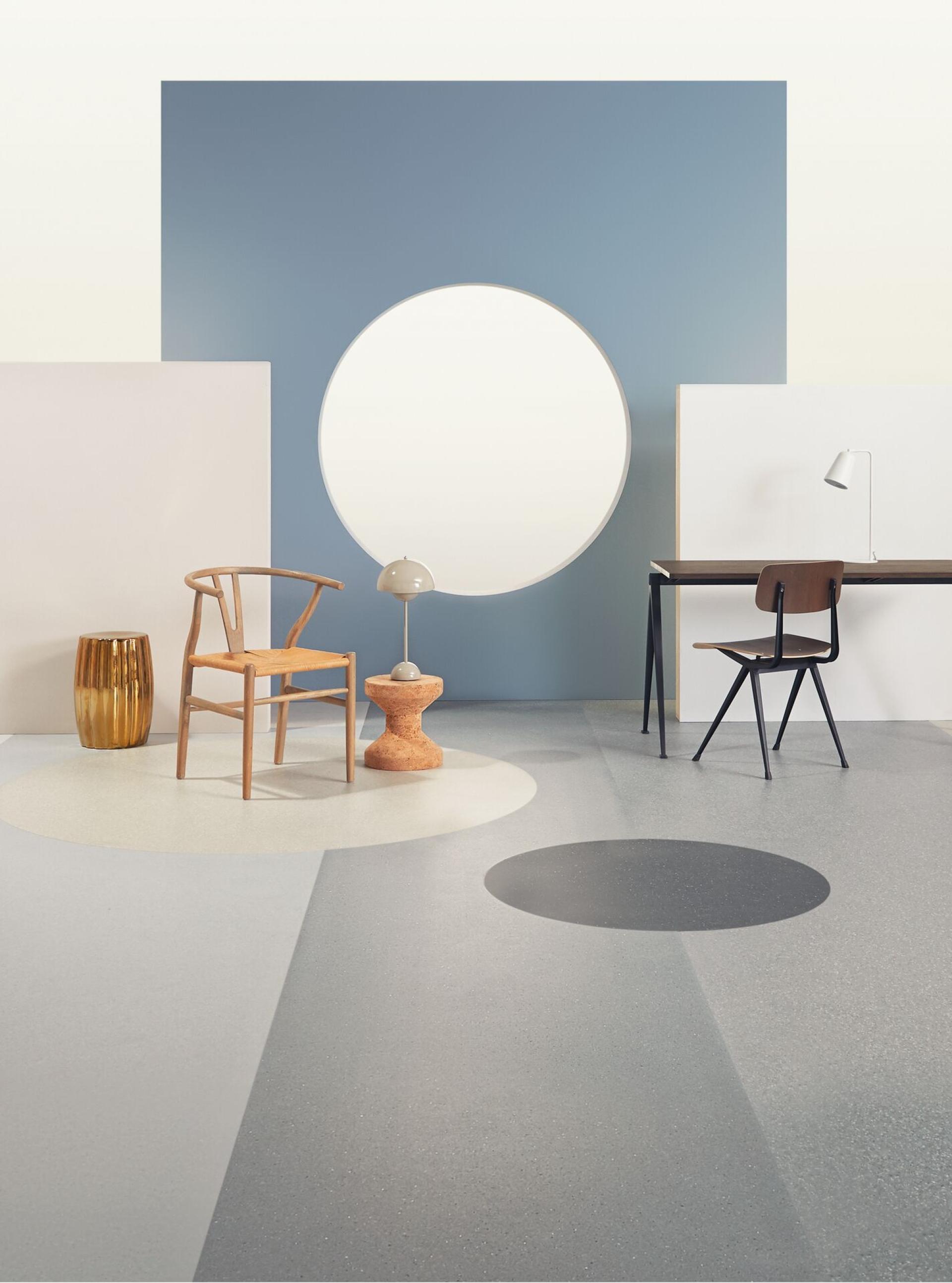 Modern healthcare workspace featuring Forbo's innovative flooring design, highlighting performance and aesthetic qualities.