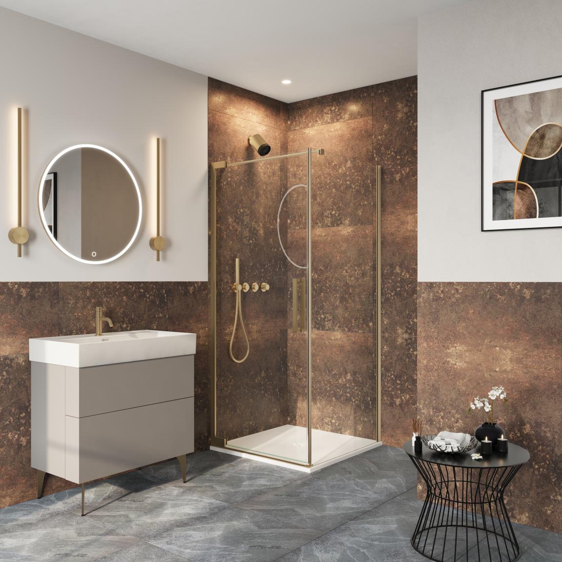 Crosswater puts a stylish spin on showering for contemporary bathroom interiors.