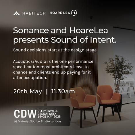 Sonance and HoareLea presents Sound of Intent