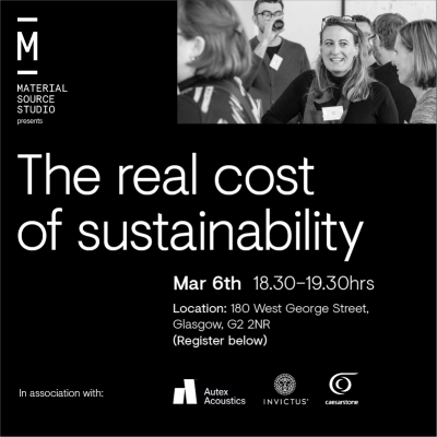 Material Source Studio Presents: The real cost of sustainability
