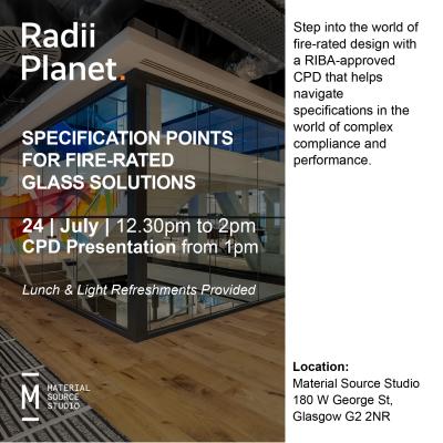 Specification Points For Fire-Rated Glass Solutions by Radii Planet