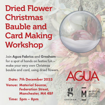Dried Flower Christmas Bauble and Card Making Workshop 