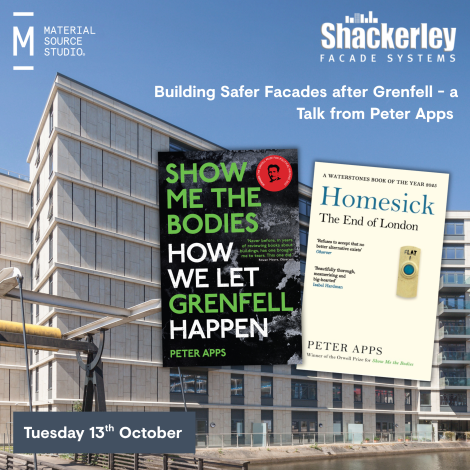 Building Safer Facades after Grenfell - a Talk from Peter Apps