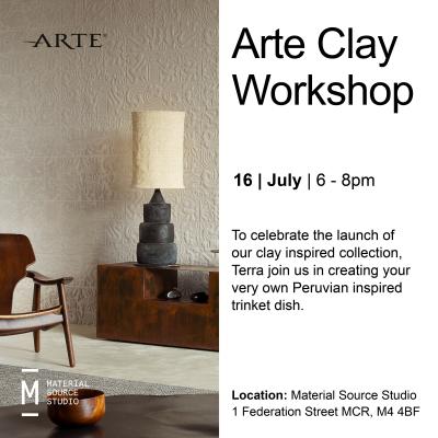 Clay Trinket Dish Workshop with Arte 
