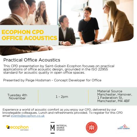 Ecophon CPD - Office acoustics