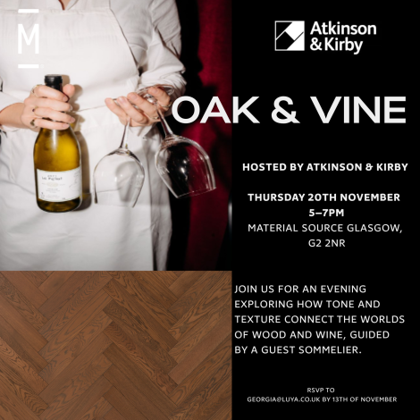 Wine tasting with Atkinson & Kirby