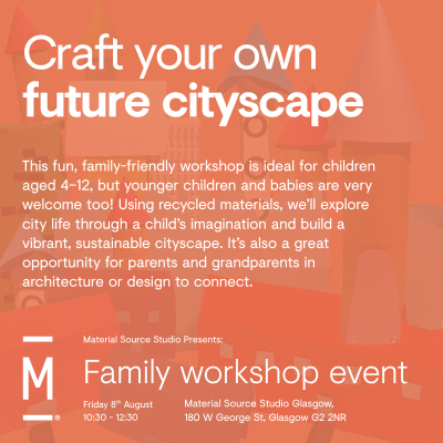 Family workshop: Craft your own  future cityscape