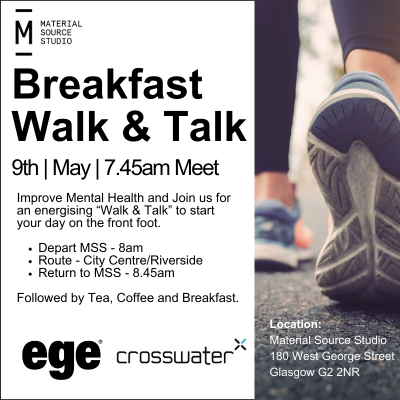 Breakfast walk and talk 