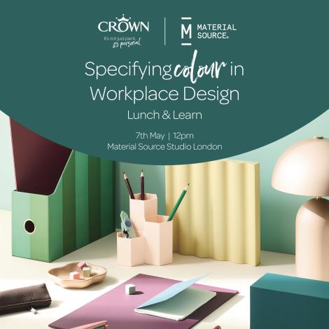 Specifying Colour in Workplace Design - London