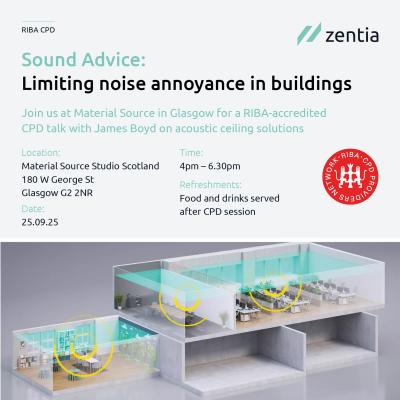  Zentia Sound Advice: Limiting Noise Annoyance in Buildings