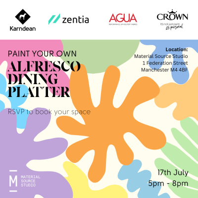Paint your own platter