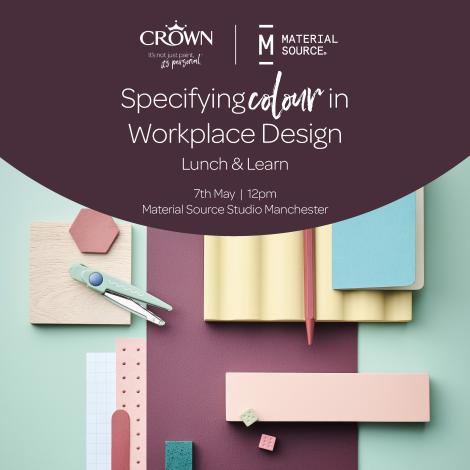 Specifying Colour in Workplace Design - Manchester