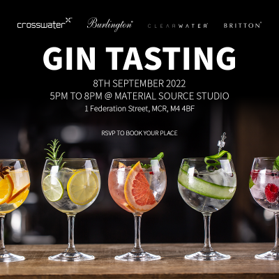 Gin tasting with Bathroom Brands Group 