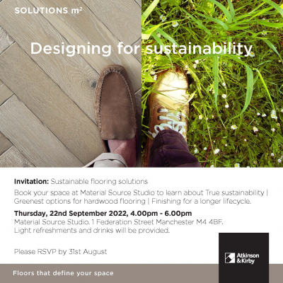 Designing for sustainability 