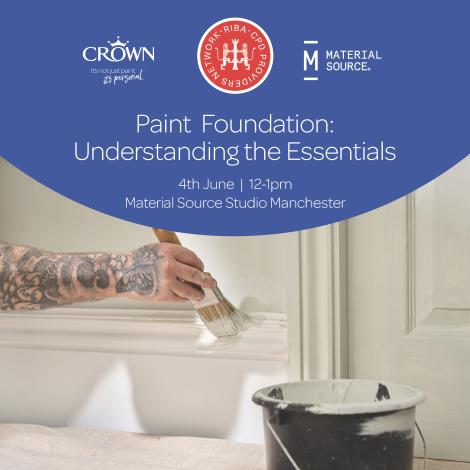 Paint Foundation: Understanding the Essentials CPD - Manchester