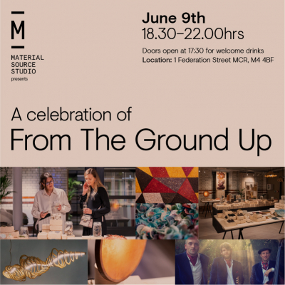 A celebration of From The Ground Up at Material Source Studio 