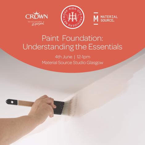 Paint Foundation: Understanding the Essentials CPD - Glasgow