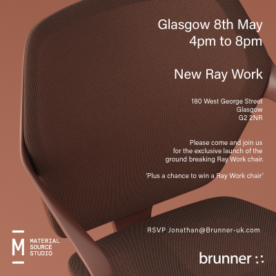 Launch of Brunner's Ray Work Chair 