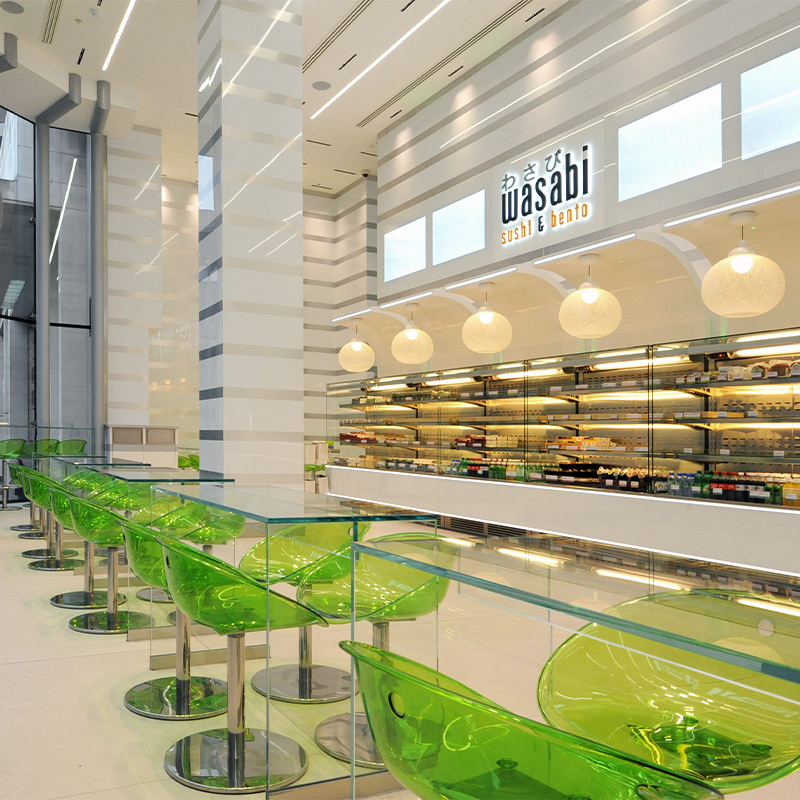 Wasabi Co / Restaurant Installation and fit out.
