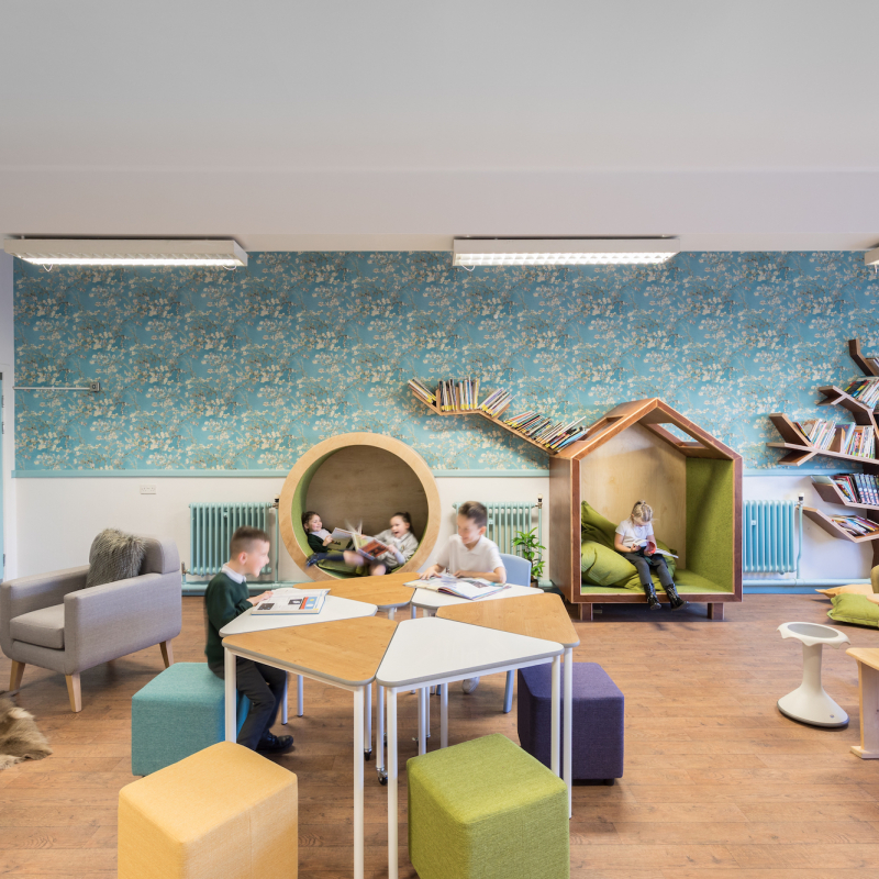 Inspiring and durable walls, doors and floors for learning environments 