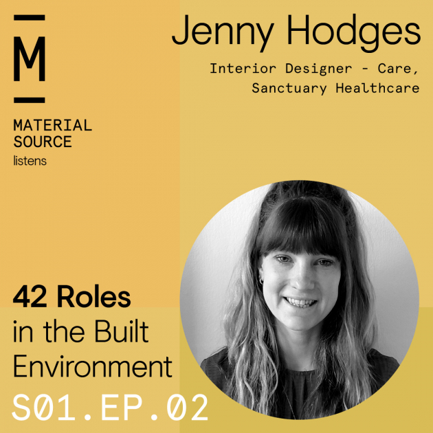 Material Source Podcast Episode #2 - We are chatting to Jenny Hodges, Director, Sanctuary Healthcare