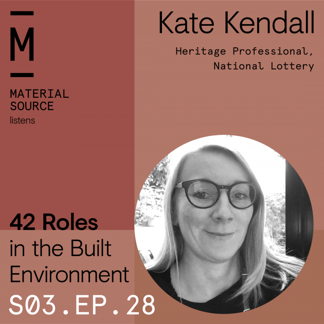 Chatting with Kate Kendall - Heritage Professional - National Lottery