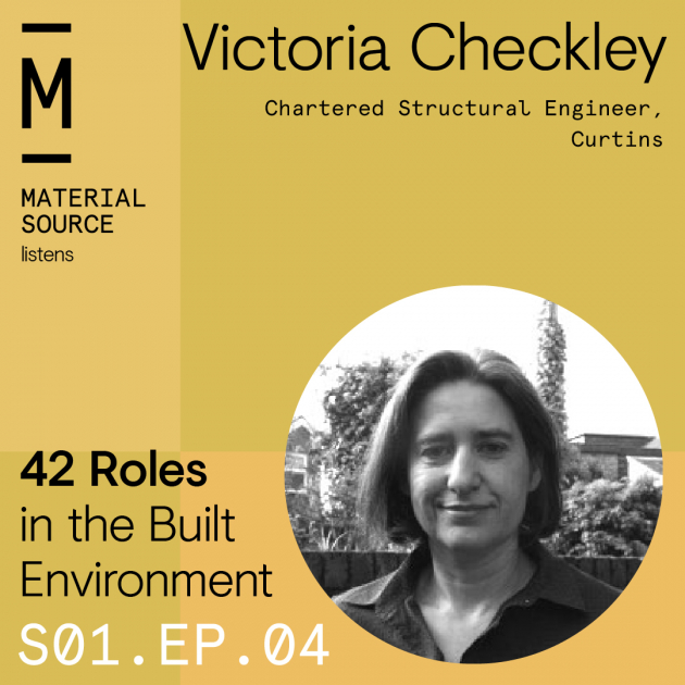 Material Source Podcast Episode #4 - We are chatting to Victoria Checkley - Design Director - Curtins