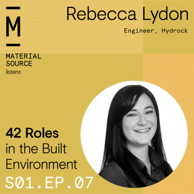 Material Source Podcast Episode #7 - In this episode we are chatting to Rebecca Lydon - Associate Director - Hydrock